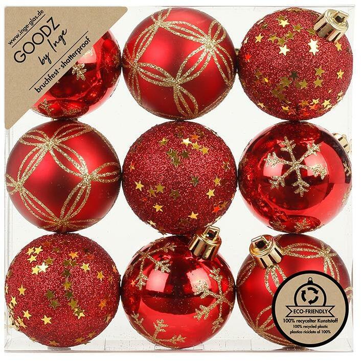Produktbild Inge’s Glas Christmas Decor Weihnachtskugel (9x)