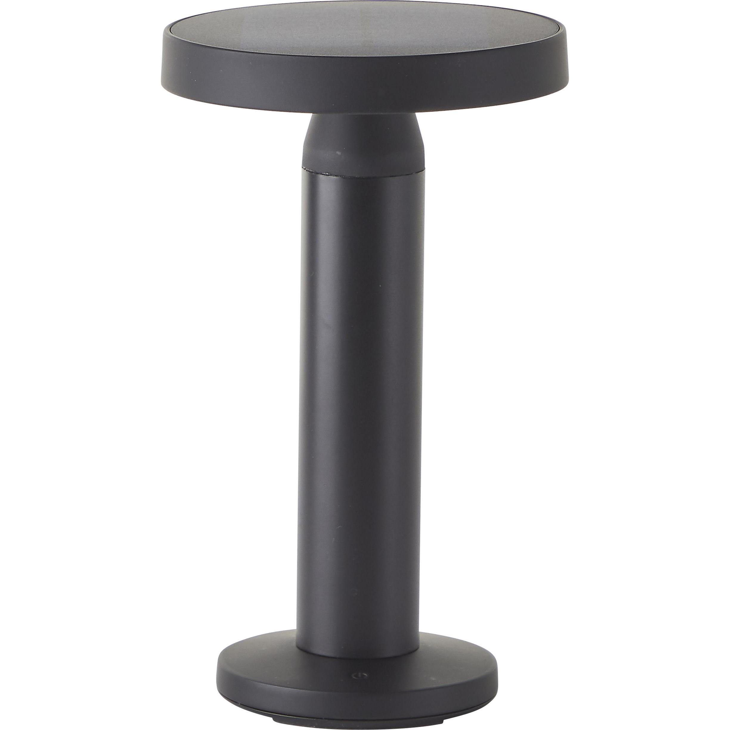 Brilliant Magua LED Aussentischleuchte mit Solar 21,7 cm schwarz (220 lm, IP44) (G40440/06)