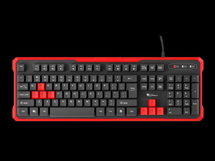 Image du produit Genesis RHOD 110 Clavier USB QWERTY US International (USA, Filaire)