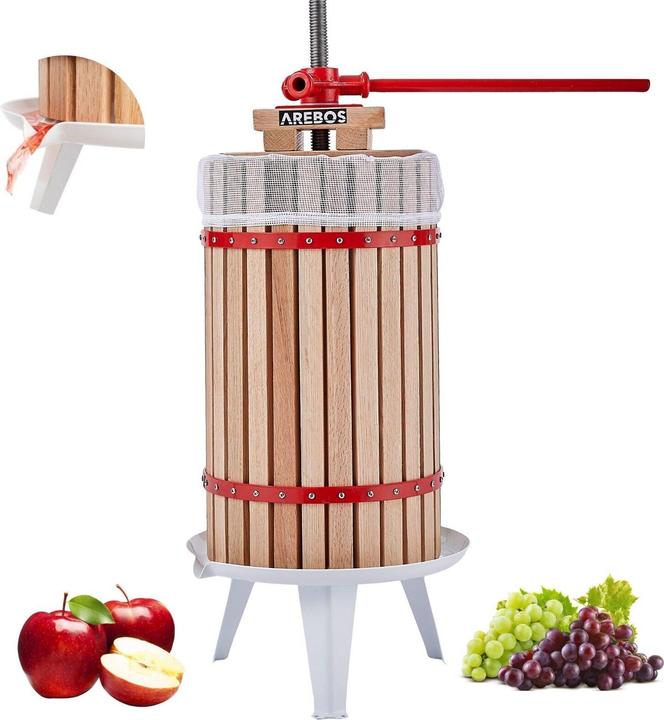 Immagine prodotto Arebos Pressa per frutta (Spina CH)