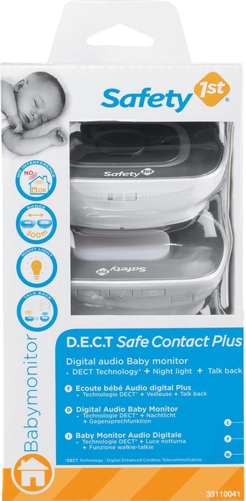 Immagine prodotto Safety 1st Contatto sicuro più (Audio del baby monitor, 300 m)