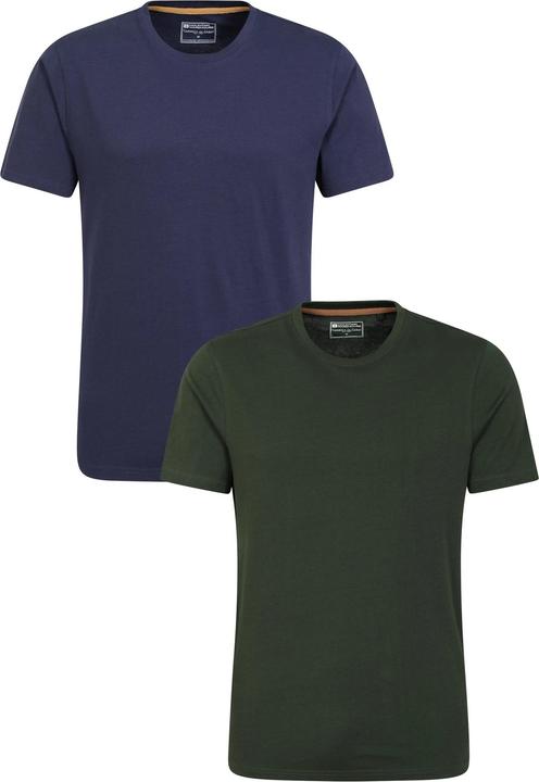 Produktbild Mountain Warehouse Flint TShirt Rundhalsausschnitt (2erPack) (M)