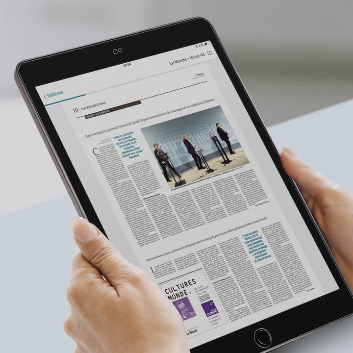 Produktbild 3MK PaperFeeling iPad 10.2" 7/8/9 gen 2szt/2psc Folia (2 Stück, iPad 2021 (9. Gen))