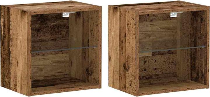 Produktbild vidaXL Schwebendes Regal (28.50 x 40 x 40 cm)