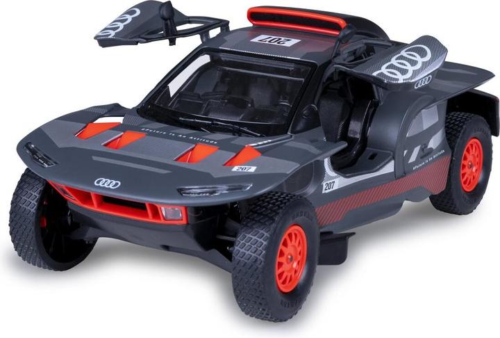 Grau AUDI RS Q e-tron Diecast 1:24 Tür manuell