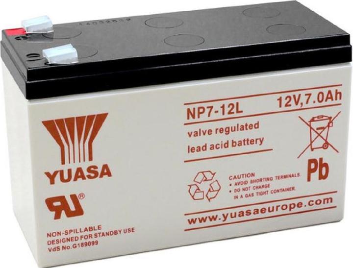 Yuasa VRLA Lead Acid Battery (12 V, 7 Ah)