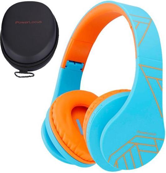 PowerLocus P2 Kids Kopfhörer blau/orange
