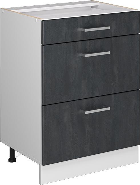 Schwarz, Schwarz Beton, Weiss