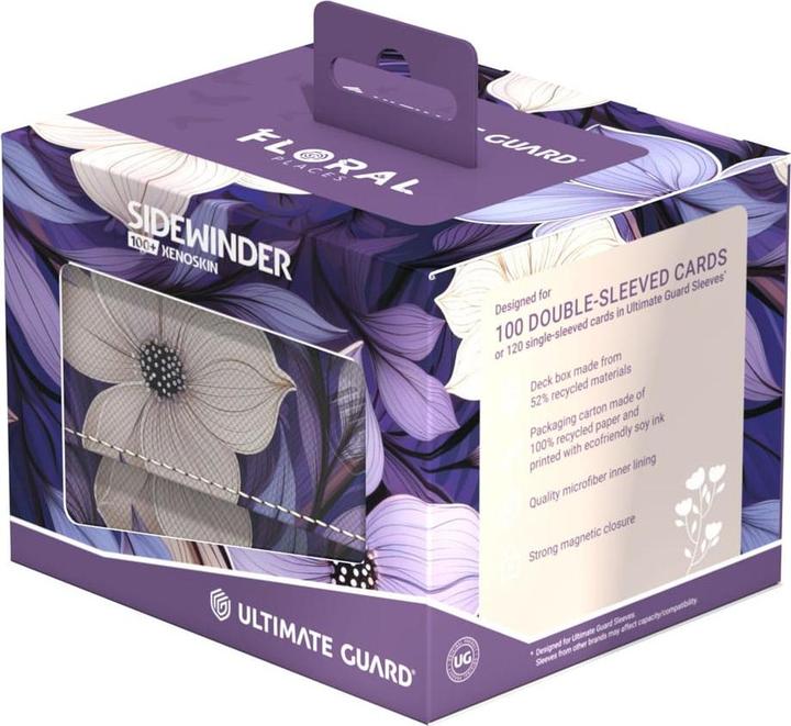 Produktbild Ultimate Guard Kartenbox Sidewinder 100+ Floral Places – Moonlit Glen