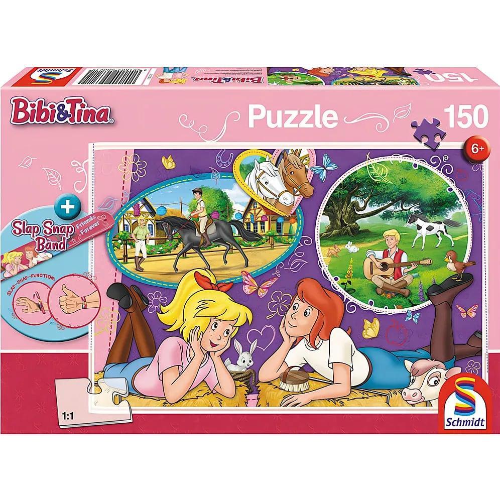 Schmidt Spiele Puzzel Bibi en Tina Girlfriends Forever 150 stukjes met Sl (150 onderdelen)