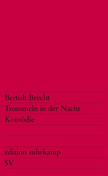 Produktbild Trommeln in der Nacht (Deutsch, Bertolt Brecht, 2014)