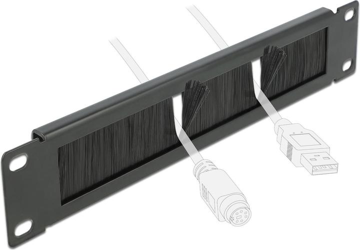 Actual product image Delock Cable Management Brush Strip