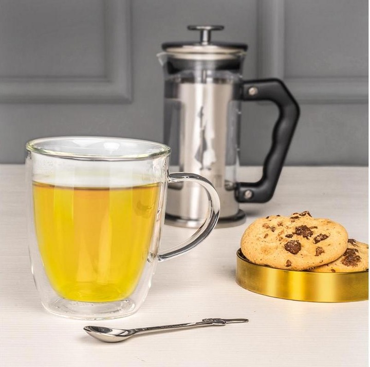 Actual product image Bialetti Coffee cup Capri 350 ml, 2 pieces, Transparent (350 ml, 2 x)