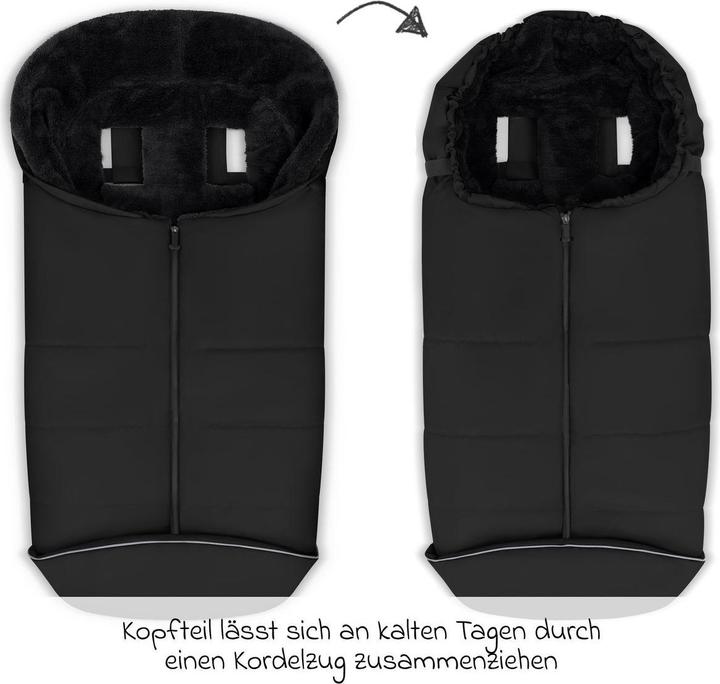 Actual product image ABC Design circle by Fusssäcke für Kinderwagen & Buggys Zubehör-Set Kinderwagen mit Wickeltasche