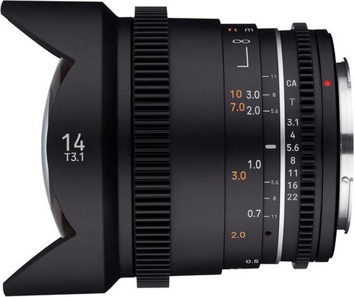 Produktbild Samyang 14mm T3.1 MK2 Canon EF (Canon EF, Vollformat)
