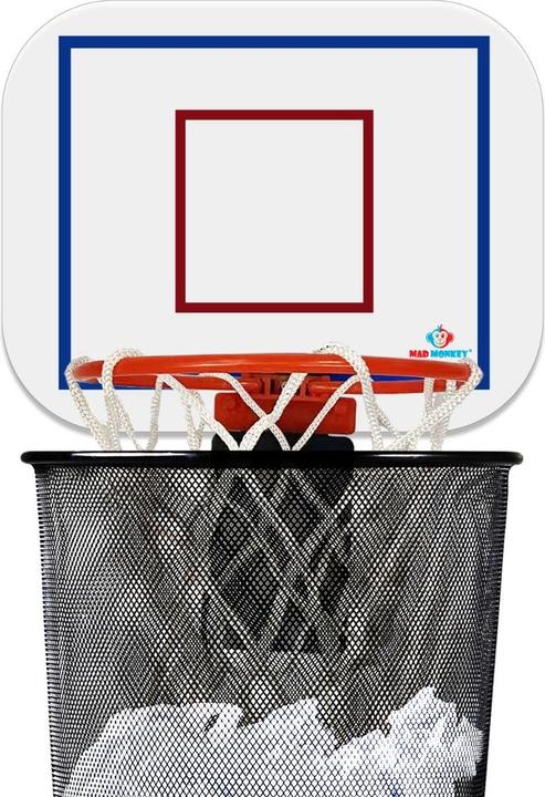 Immagine prodotto Mad Monkey Canestro da basket collegabile al bidone della spazzatura