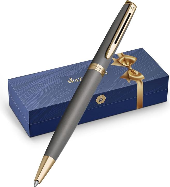 Produktbild Waterman Hémisphère Understated Edition- Kugelschreiber (Gold, Grau, Steingrau, 1x)