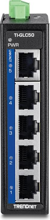 Immagine prodotto Trendnet TI-GLC50 5 porte Gigabit industriali su guida DIN Mini (5 porte)