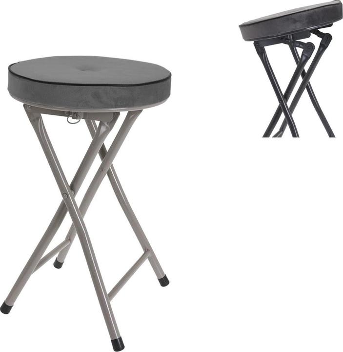 Produktbild Mojawo Klapphocker Klappstuhl Küchenhocker Hocker Sitzhocker klappbar H49cm
