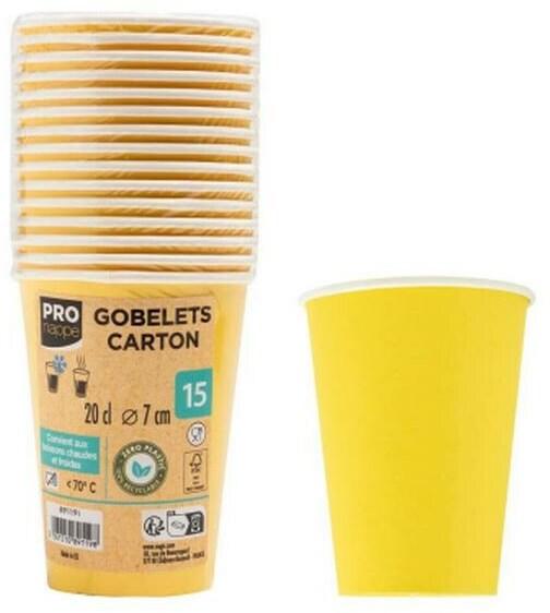 PROnappe 15 Einweg-Kaffeebecher 200,0 ml (15 x)