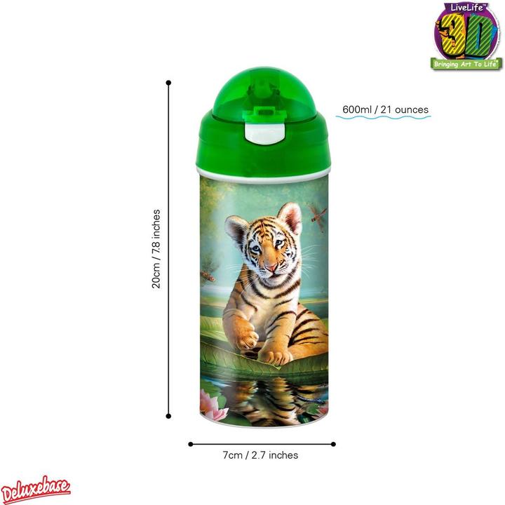 Immagine prodotto LiveLife 3D D Trinkflasche Tiny bubbles (0.60 l)