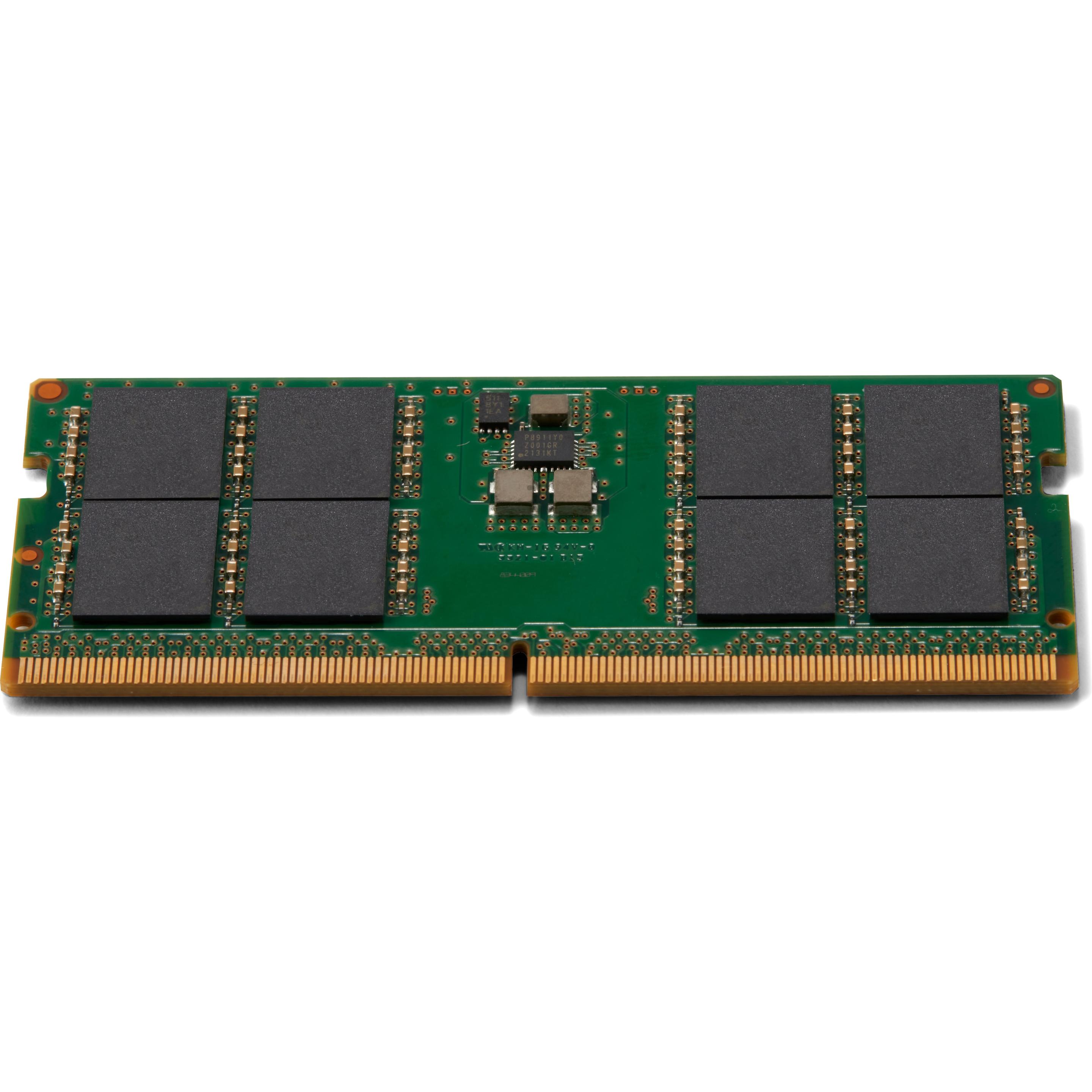 HP 32GB 1x32GB DDR5 5600 SODIMM NECC Mem (1 x 32GB, 5600 MHz, DDR5-RAM, SO-DIMM), RAM