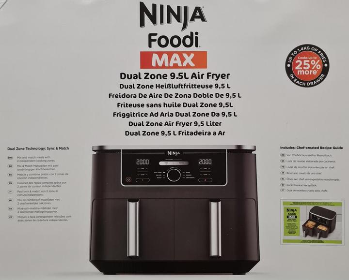 Produktbild Ninja AF400EU Foodi MAX Dual Zone (EU-Stecker)