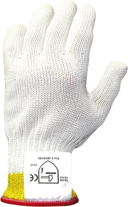 Produktbild Contacto Schnittschutzhandschuh extra schwer, Grösse M, einzeln (rot) (M)