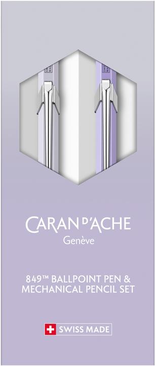 Produktbild Caran d'Ache Blooming Lavender (Pastell lavendel, Grau, 2 x)