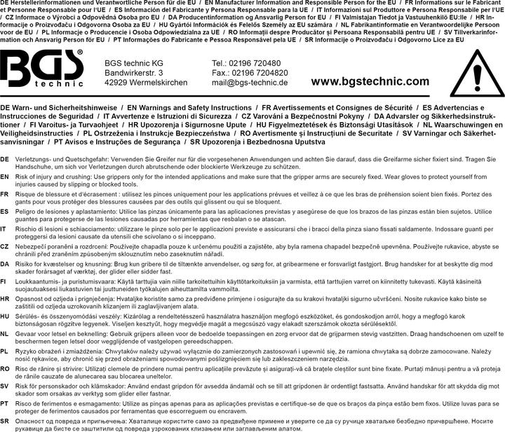 Produktbild BGS Magnetheber/Krallengreifer