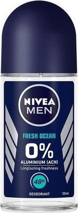 Produktbild NIVEA MEN Fresh Ocean Roll-On Aluminiumfrei (Roll-on, 50 ml)