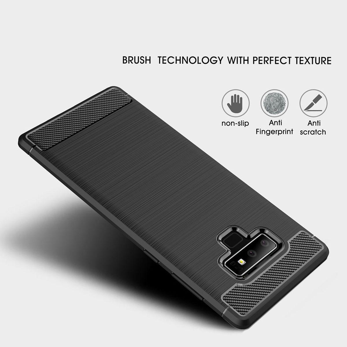 Thumbnail - König Design Handyhülle für Samsung Galaxy Note 9 Schutzcase Backcover Bumper Etuis Case Grau (Samsung Galaxy Note 9), S...