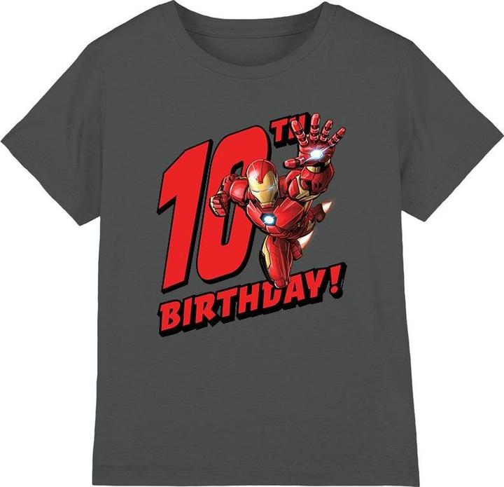 Produktbild Iron Man TShirt 10. Geburtstag (104)