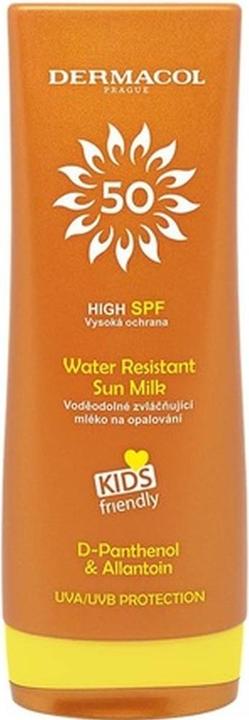 Immagine prodotto Dermacol Latte resistente all'acqua del sole (Latte solare, SPF 50, 200 ml, 200 g)