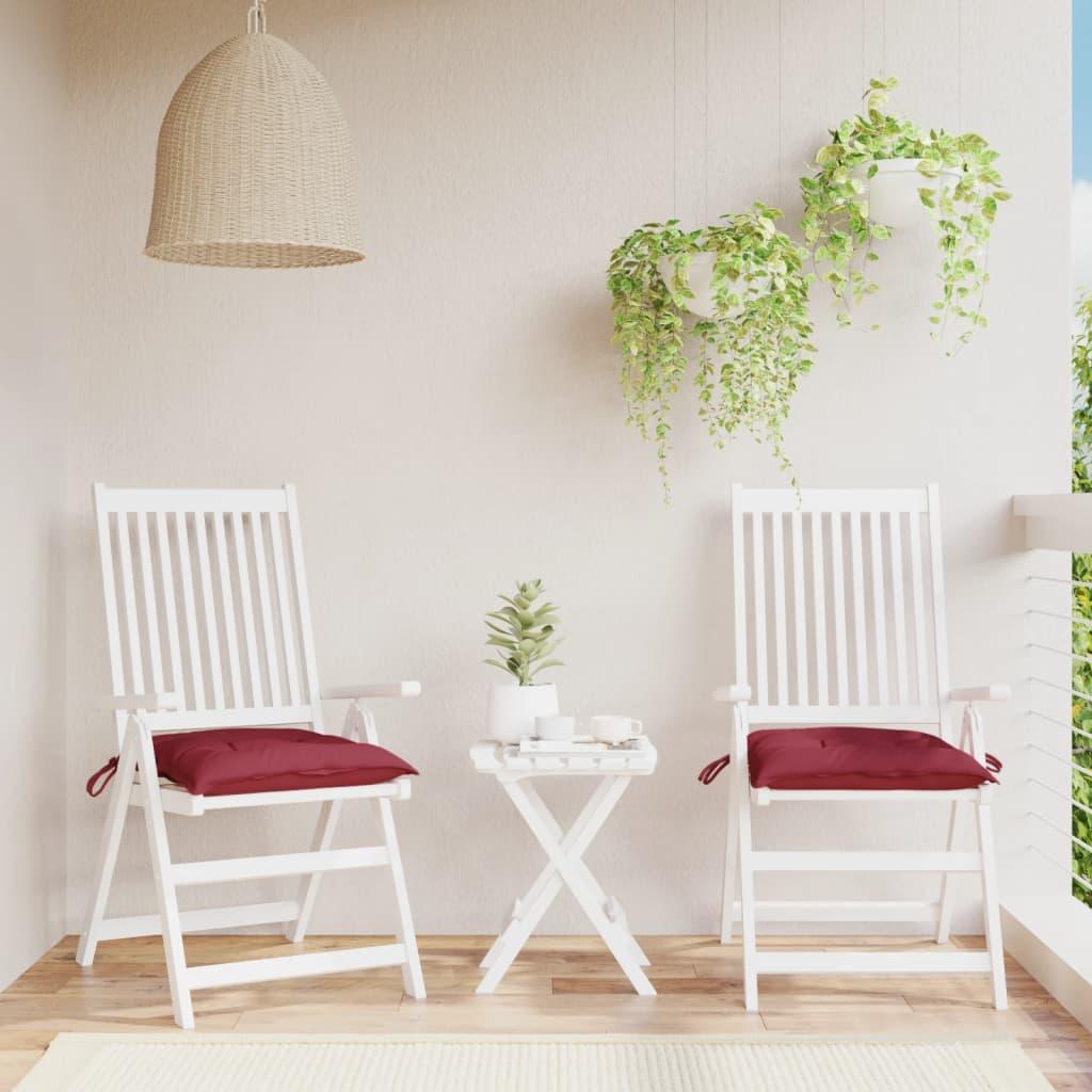 VidaXL, Sitzkissen, 10-tlg. Garten-Lounge-Set mit Kissen (40 x 40 x 7 cm)