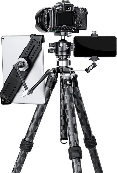Produktbild Leofoto Carbon Stativ LQ-365C mit Kugelkopf 47mm (Set) (Carbon, Metall)
