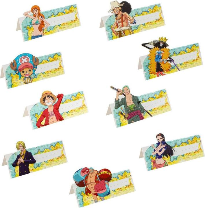 Immagine prodotto Chaks One Piece: Carte dei nomi (9 pezzi) (9 pz.)