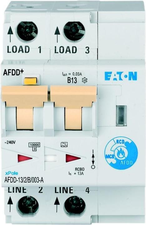 Image du produit Eaton Interrupteur de protection incendie 2 pôles 30
