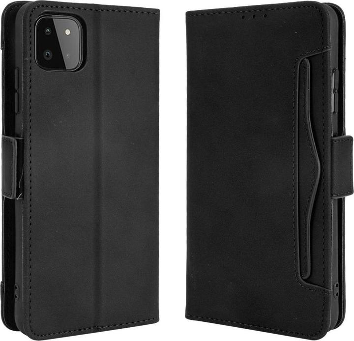 Produktbild Cover-Discount Galaxy A22 5G - Etui mit vielen Kartenfächer schwarz (Samsung Galaxy A22 5G)