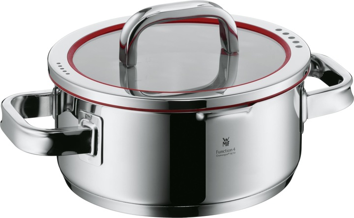 Roasting pot Function4 (20 cm, Casserole + Stewpot, Stainless steel)