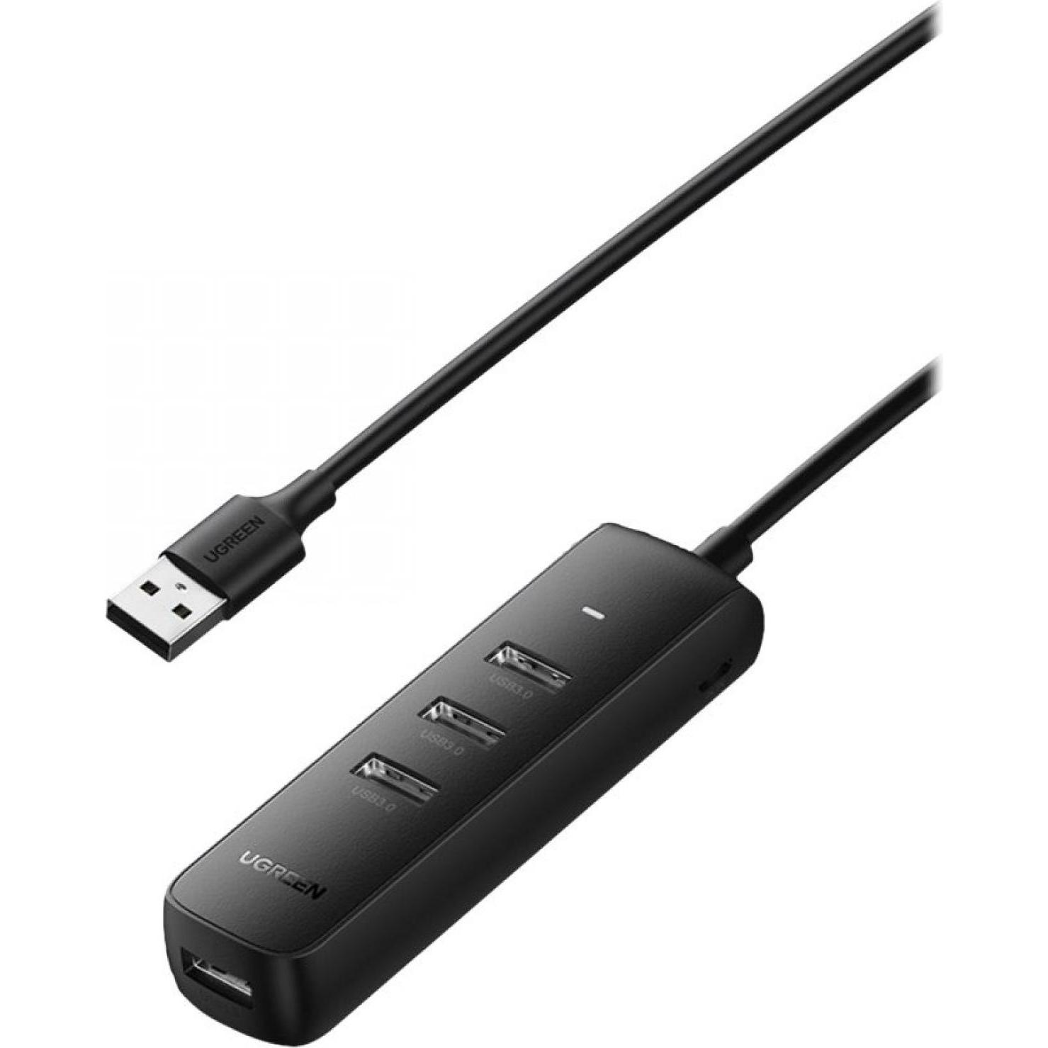 Thumbnail - Ugreen CM416 (USB-A, 4 Ports), Dockingstation + USB Hub, Schwarz