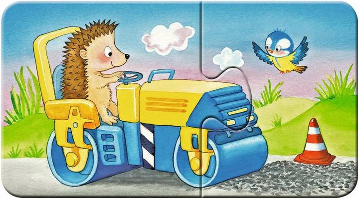 Productafbeelding Ravensburger Bouwplaats voor dieren (18 onderdelen)