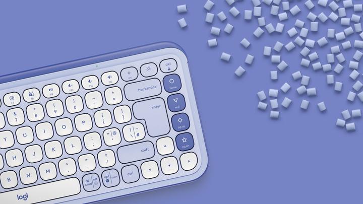 Actual product image Logitech Pop Icon Keys (Eng. Int., Wireless)