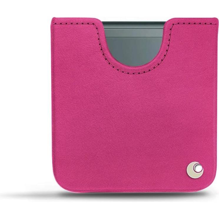 Noreve Lederschutzhülle Samsung Galaxy Z Flip3 (Samsung Galaxy Z Flip3), Smartphone Hülle, Rosa
