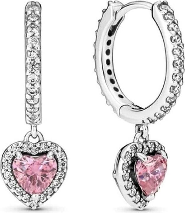 Produktbild Pandora Creolen Funkelndes Herz (Sterlingsilber)