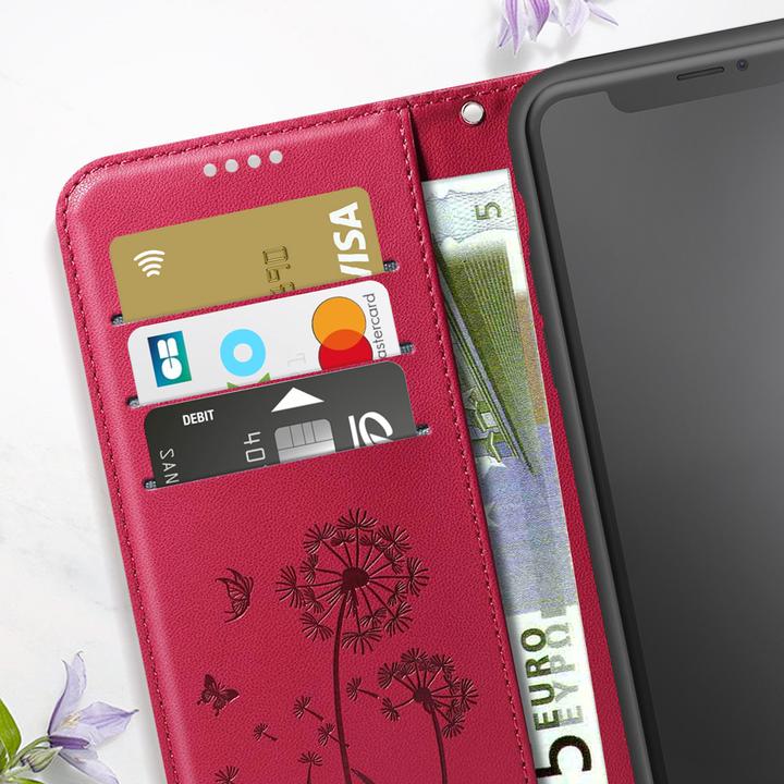 Produktbild Zanaé Wallet Etui iPhone 11 Blumen Schmetterling (Apple iPhone 11)