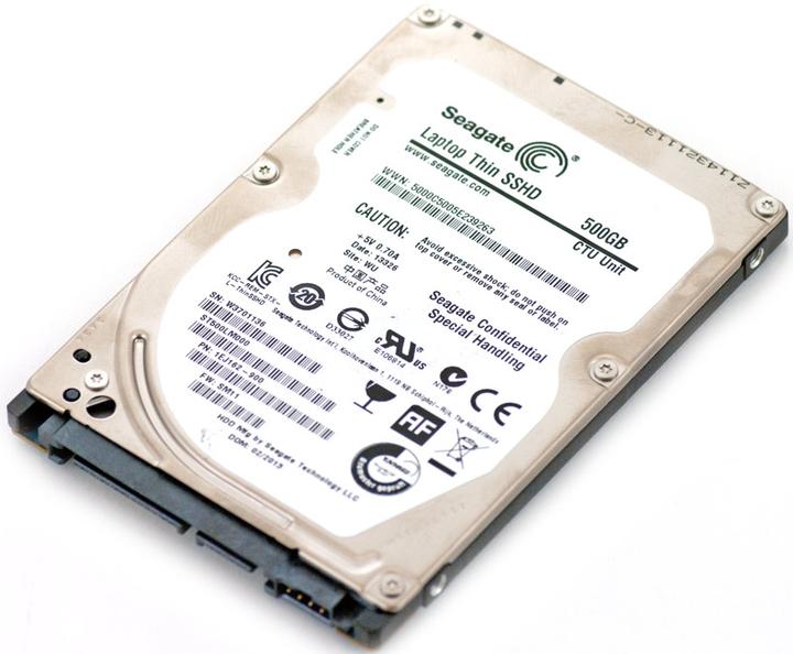 Seagate SSHD fin pour ordinateur portable (0.50 To, 2.5")