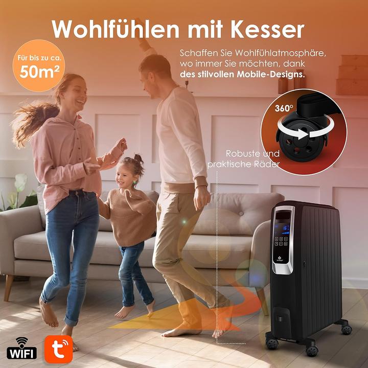 Produktbild Kesser Ölradiator (2500 W)