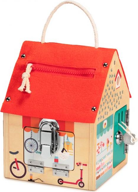 Image du produit Lilliputiens Maison d'apprentissage avec fermetures multiples
