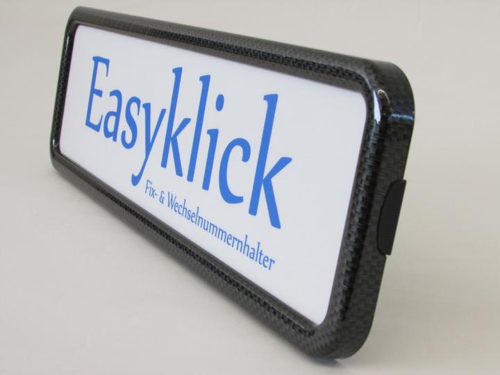 Produktbild Easyklick Nummernrahmen (Front, Hochformat, Langformat)